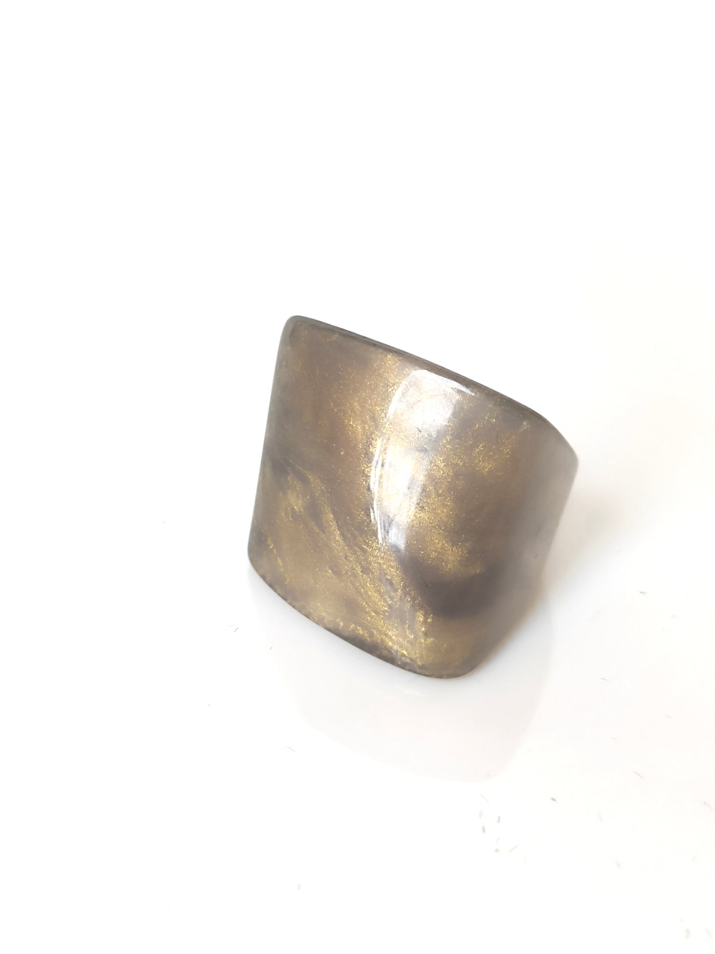 Δαχτυλίδι κοκάλινο σε χρώμα γκρί SSR38gr