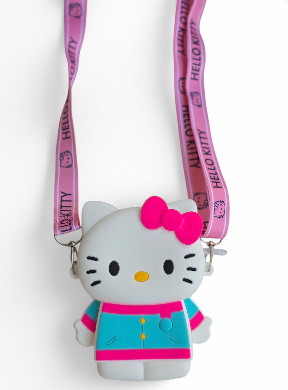 Χειροποίητη αρωματική λαμπάδα hello kitty μαζί με τσαντάκι SSL29