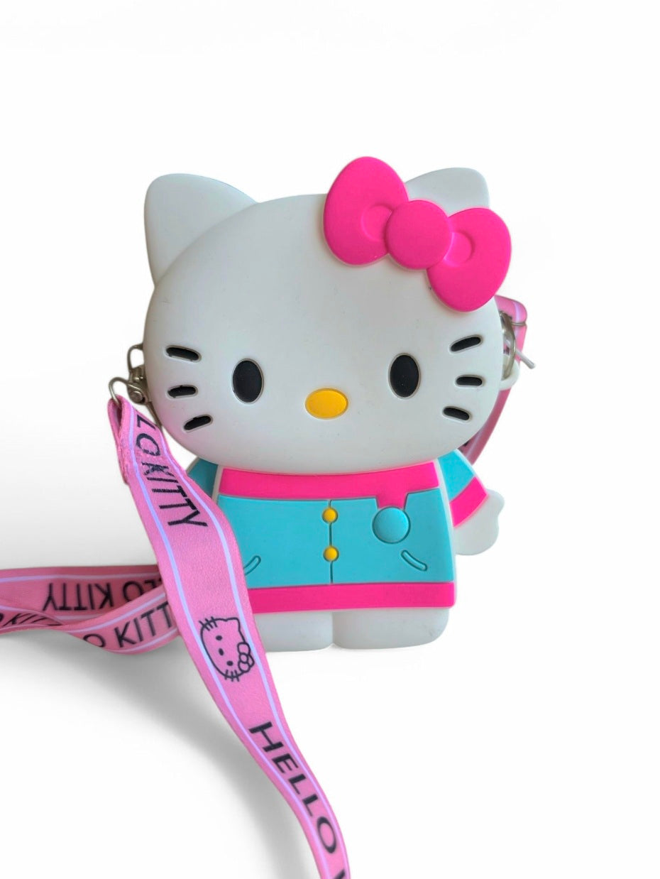 Χειροποίητη αρωματική λαμπάδα hello kitty μαζί με τσαντάκι SSL29