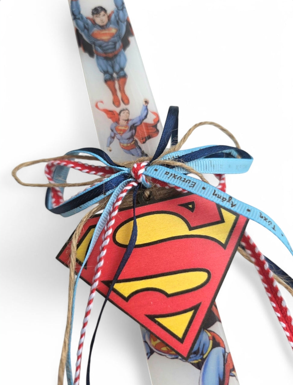 Χειροποίητη λαμπάδα Superman SSL101