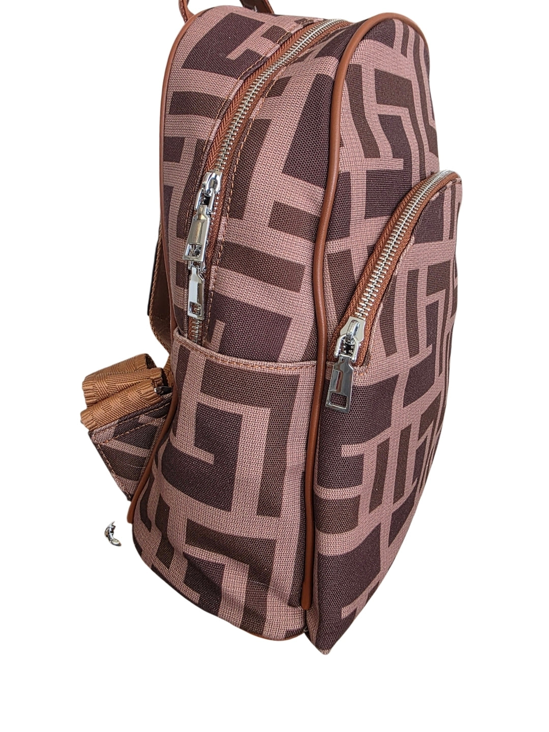 Γυναικεία τσάντα back pack σε χρώμα καφέ SSB39