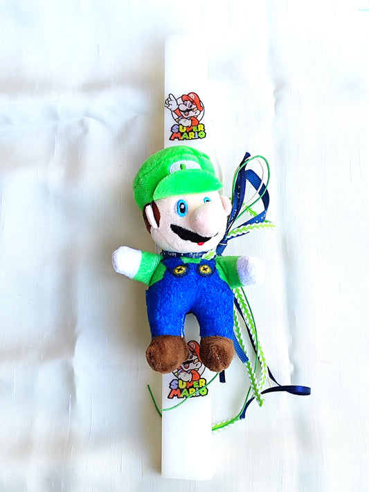 Χειροποίητη λαμπάδα Luigi SSL07l