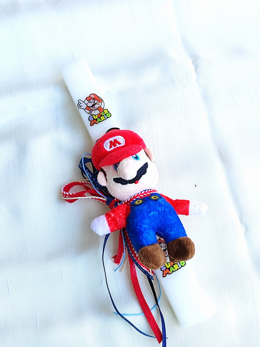 Χειροποίητη λαμπάδα Super Mario SSL07m