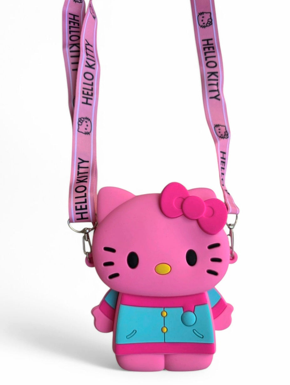 Χειροποίητη αρωματική λαμπάδα hello kitty μαζί με τσαντάκι SSL29p