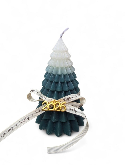 Γούρι αρωματικό κερί σε σχήμα δέντρου χρώματος πράσινο  SSG72g