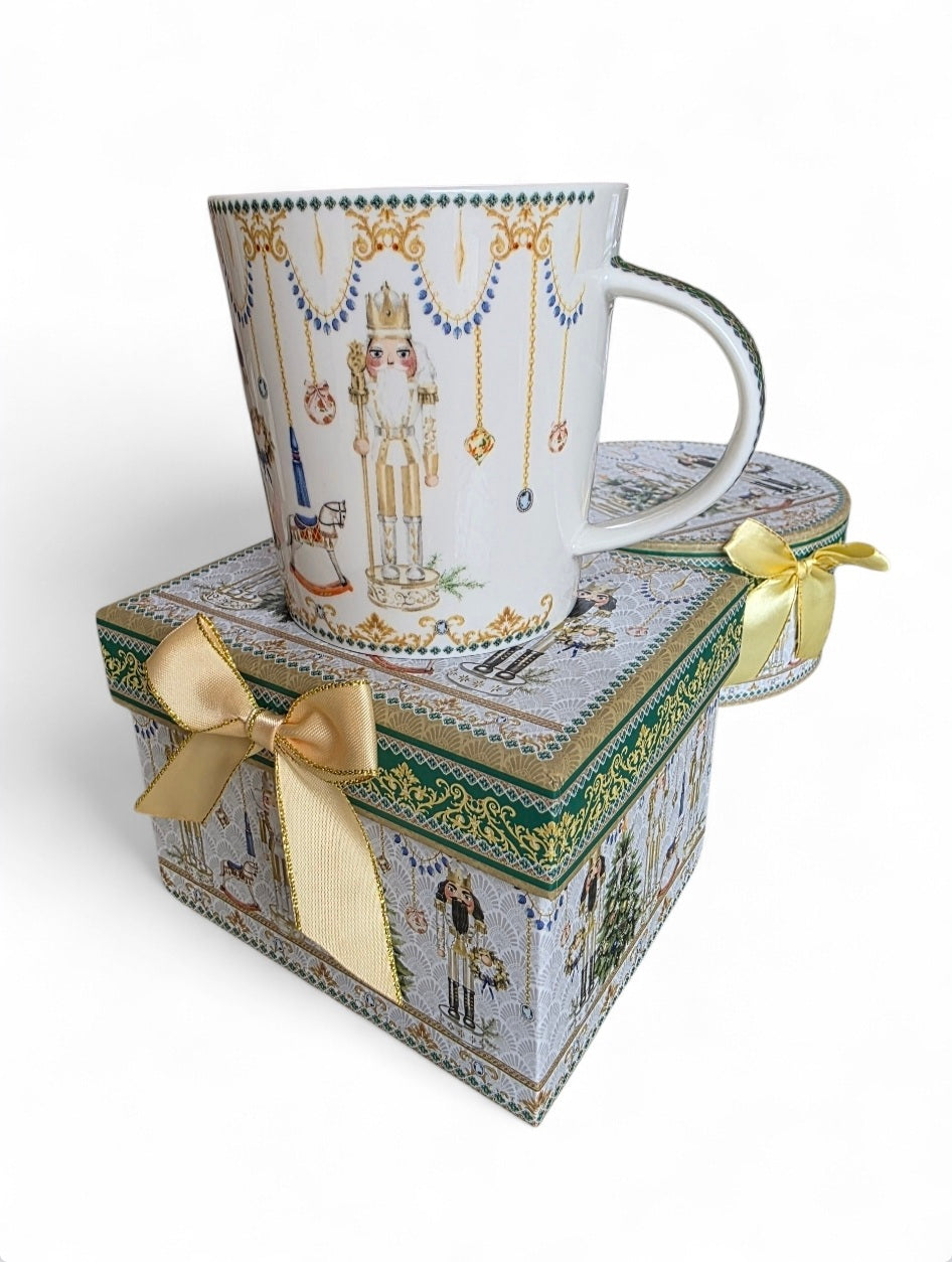 Σετ χειροποίητο γούρι μαζί με κούπα σε συσκευασία δώρου  SSG44p