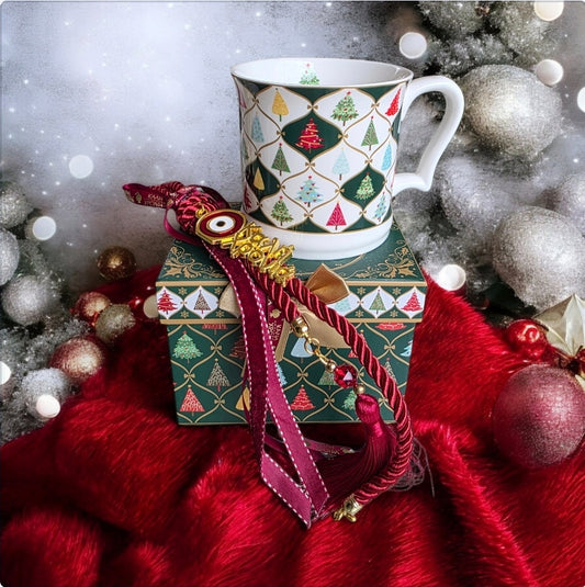 Σετ γούρι μαζί με κούπα σε συσκευασία δώρου SSG44rw