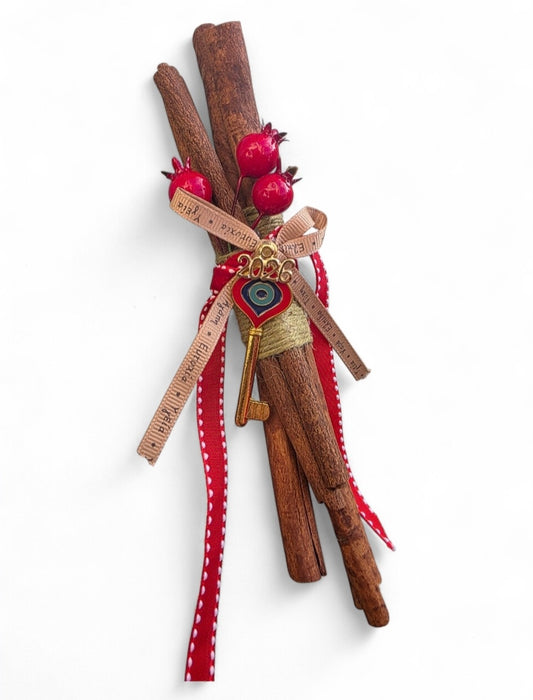 Χειροποίητο γούρι με κανέλα SSG25