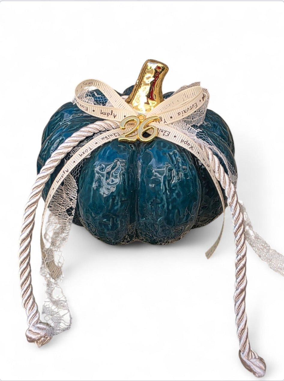 Χειροποίητο γούρι κολοκύθα SSG04