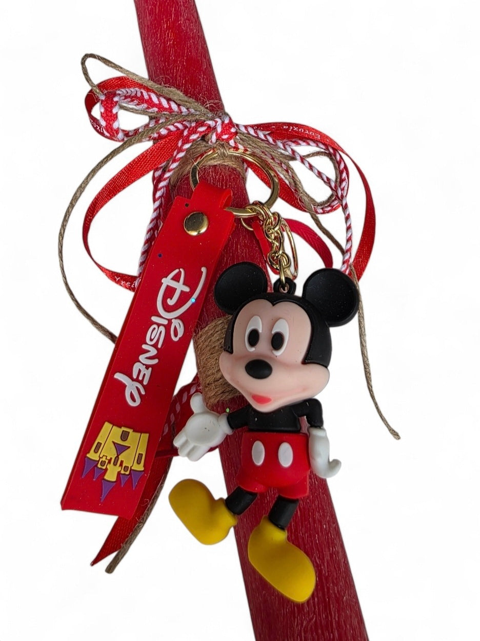 Χειροποίητη αρωματική λαμπάδα Mickey Mouse SSL65